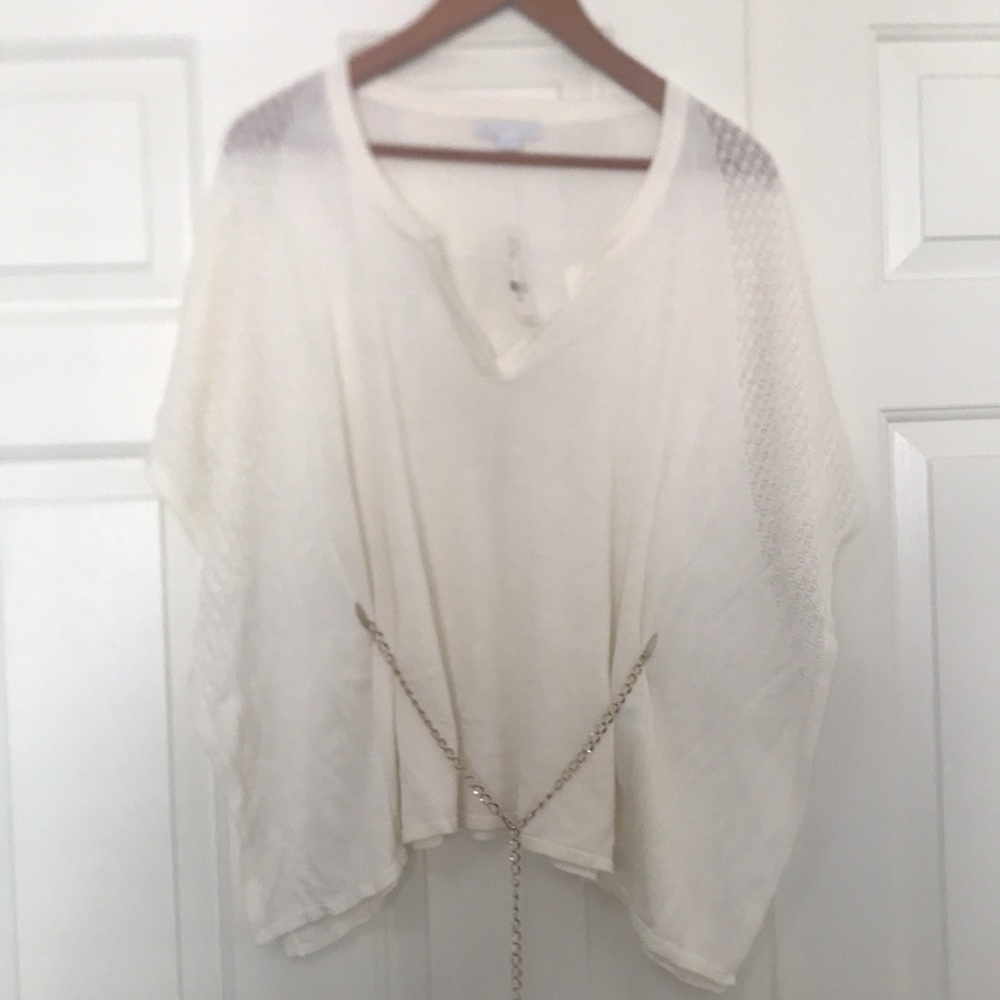 Cream sweater by NY&Co in size S